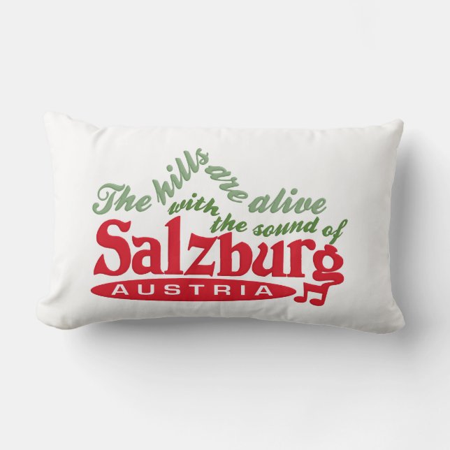 Salzburg throw pillow (Front)
