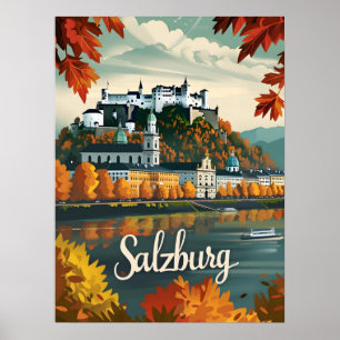Salzburg Vintage Poster
