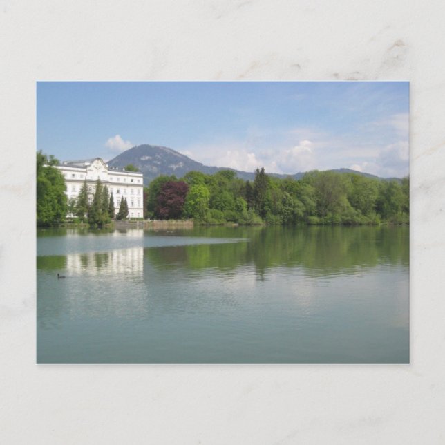 Salzburg-von Trapp mansion Postcard (Front)