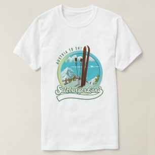 Salzburgerland Austrian Ski T-Shirt