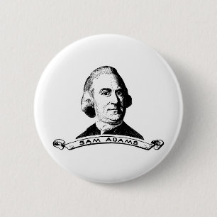 Sam Adams 6 Cm Round Badge