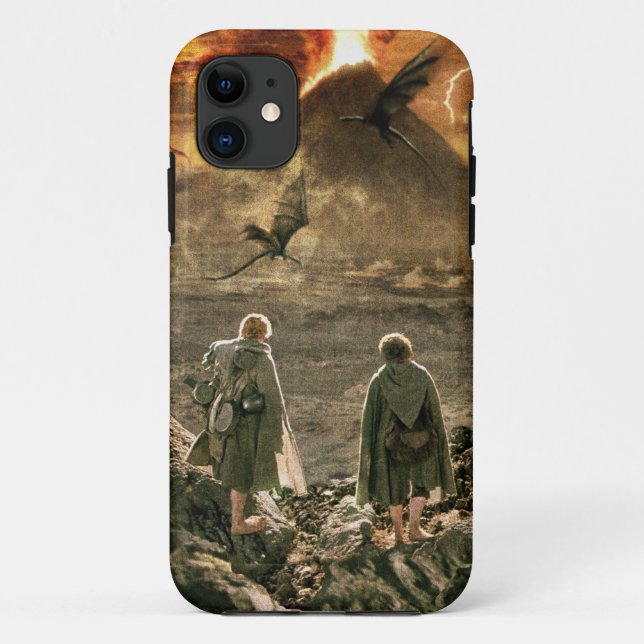 Sam and FRODO™ Approaching Mount Doom Case-Mate iPhone Case (Back)