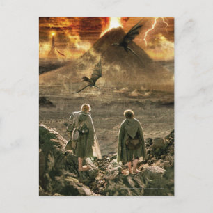 Sam and FRODO™ Approaching Mount Doom Postcard