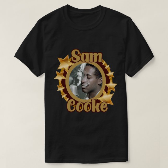 Sam Cooke Smoking Classic T-Shirt (Design Front)