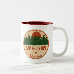 Sam Houston National Forest Two-Tone Coffee Mug