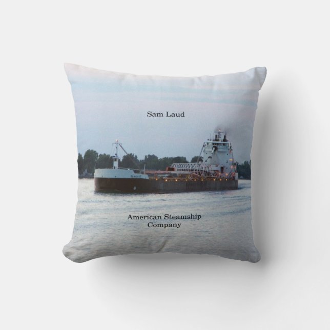 Sam Laud square pillow (Front)