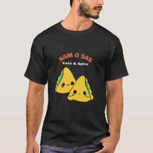 Sam O Sas, Kawaii Samosas Funny Cute Food With Sas T-Shirt