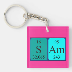 Sam periodic table name keyring
