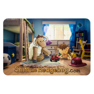 Sam the Hedgehog - Fridge Magnet