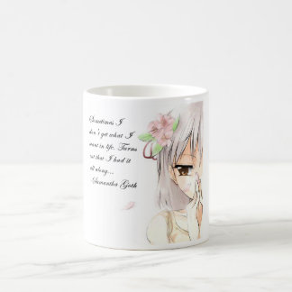 Samantha Goth Anime Quote Mug