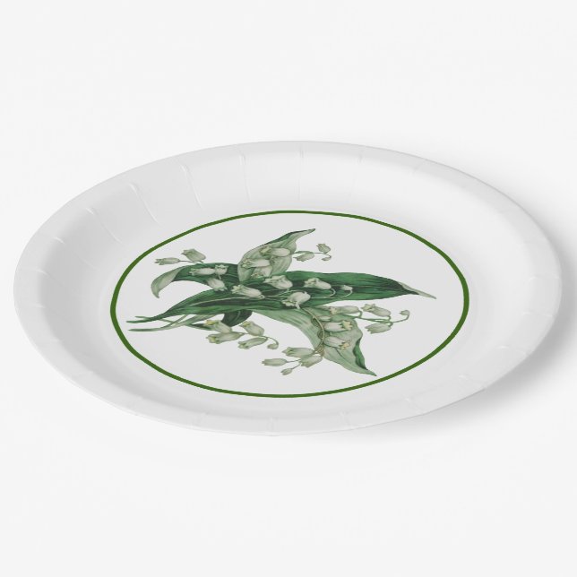 Samantha Lily 2 Paper Plate (Angled)