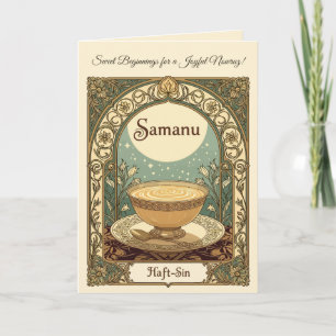 Samanu A Nowruz Tradition of Abundance Card