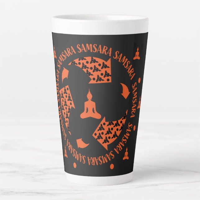 Samara Buddhist  - Nirvana Buddhism    Latte Mug (Front)
