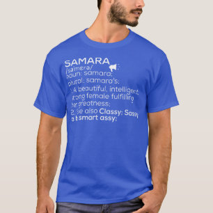 Samara Name Samara Definition Samara Female Name S T-Shirt