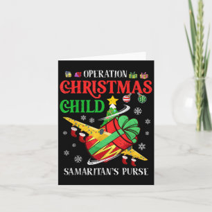 Samaritan's Purse Operation Christmas Child Funny  Card