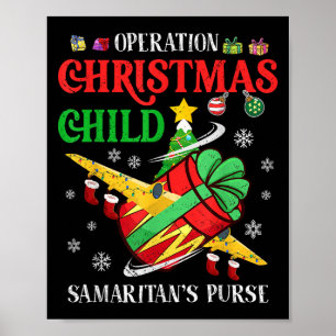 Samaritan's Purse Operation Christmas Child Funny Poster