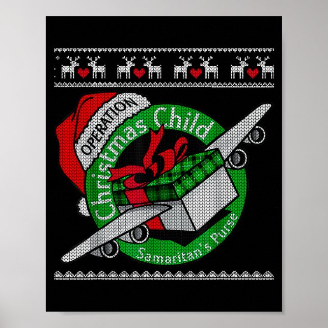 Samaritan's Purse Operation Christmas Child Funny  Poster (Front)