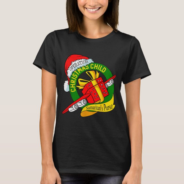 Samaritan's Purse Operation Christmas Child Funny  T-Shirt (Front)