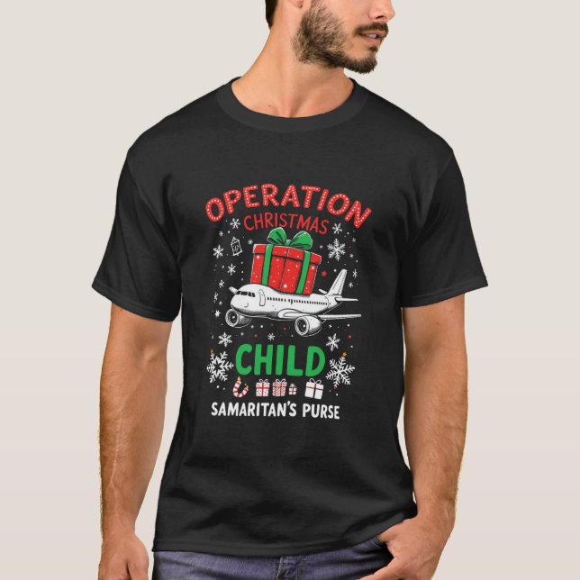 Samaritan's Purse Operation Christmas Child Funny  T-Shirt (Front)