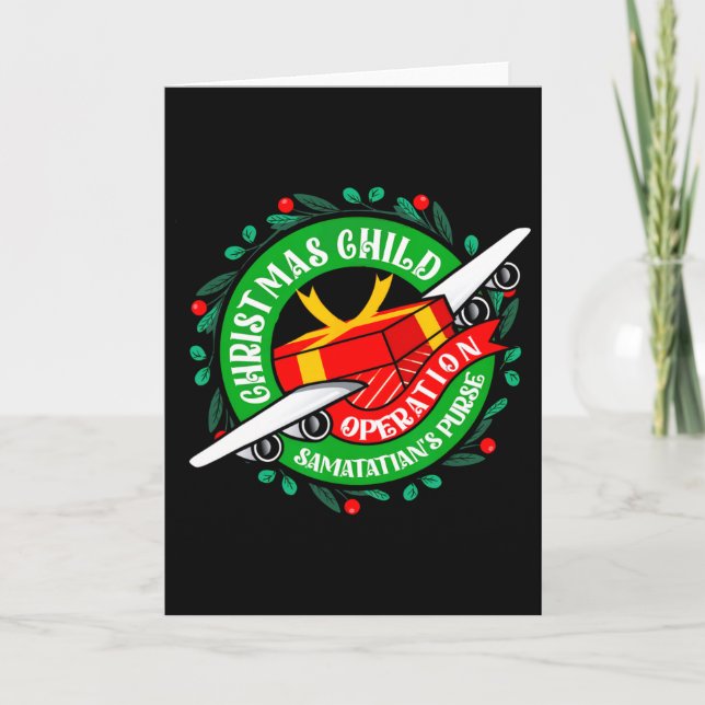 Samaritan's Purse Operation Christmas Child Meme C Card (Front)
