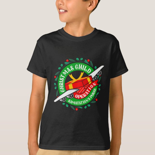 Samaritan's Purse Operation Christmas Child Meme C T-Shirt (Front)