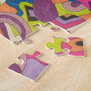 "Samba" Abstract Art Jigsaw Puzzle