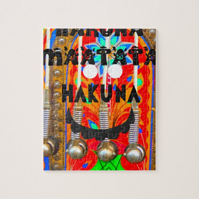 Samba Carnival colors Hakuna Matata blings.png Jigsaw Puzzle (Vertical)