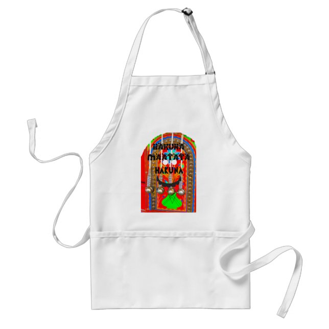 Samba Carnival colours Hakuna Matata blings.png Standard Apron (Front)