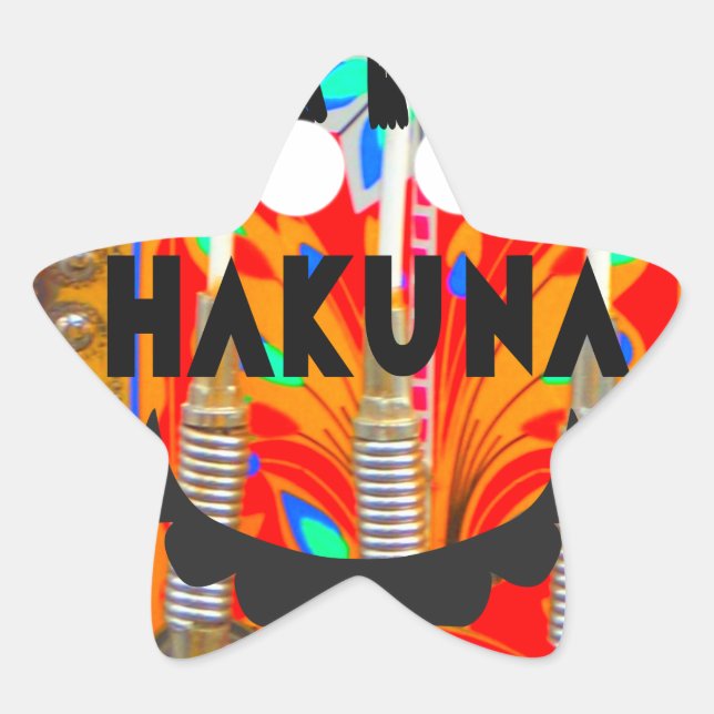 Samba Carnival colours Hakuna Matata blings.png Star Sticker (Front)