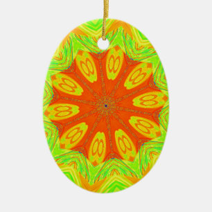 Samba Colours Ceramic Tree Decoration
