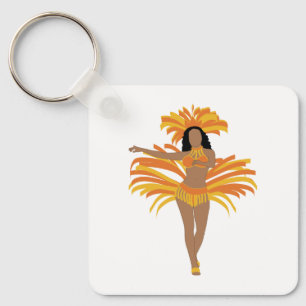 Samba Dancer Keychain