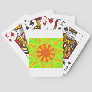 Samba Motif Art Print Playing Cards
