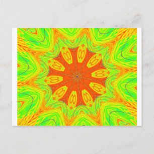 Samba Motif Art Print Postcard