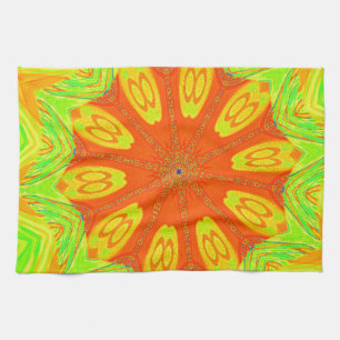 Samba Motif Art Print Tea Towel