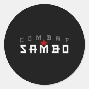 Sambo Classic Round Sticker