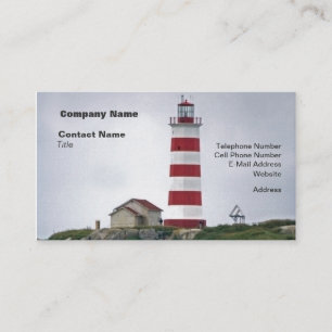 Sambro Island Lighthouse Business Card