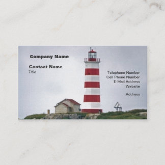 Sambro Island Lighthouse Business Card