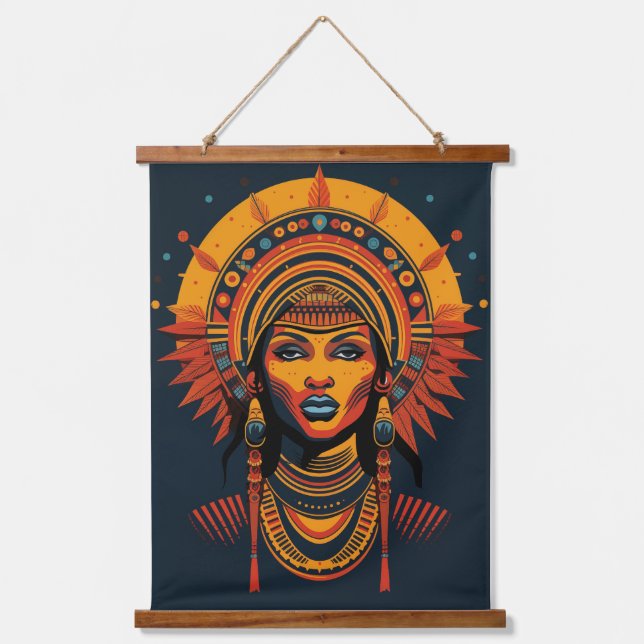 Samburu Chic Hanging Tapestry (Front)