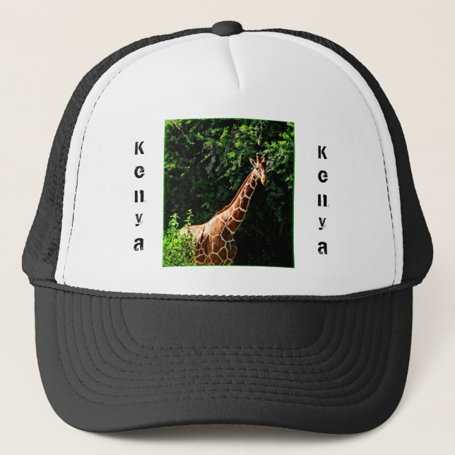 Samburu Giraffe Trucker Hat (Front)