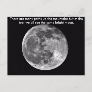 Same Bright Moon Postcard
