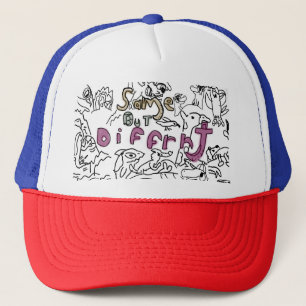 Same. But. Different. T-Shirt Trucker Hat