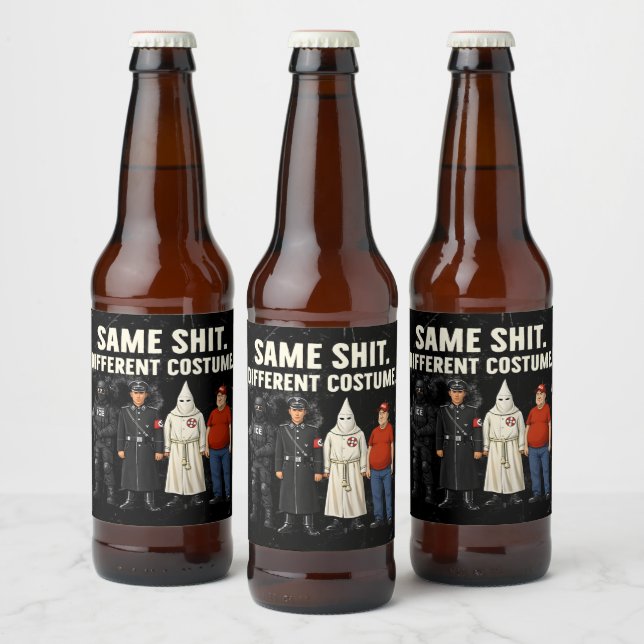 Same Different Costume Beer Bottle Label (Bottles)