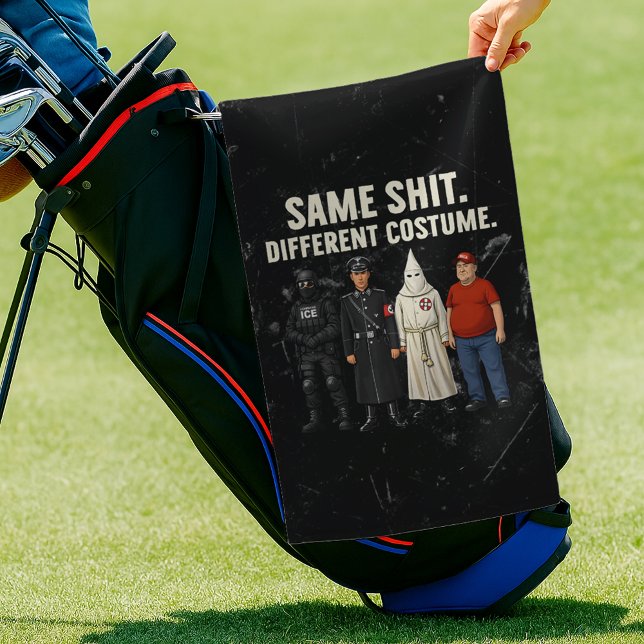 Same Different Costume Golf Towel (Creator Uploaded)