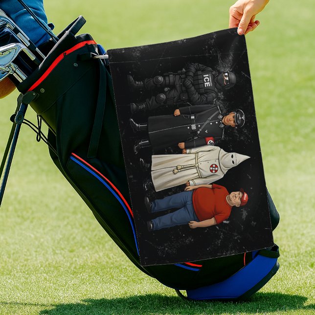 Same Different Costume Golf Towel (Creator Uploaded)