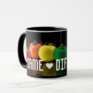 "Same ♥ Different" Mug! Coffee Mug