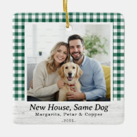 Same Dog, New House – Green Buffalo Check Photo