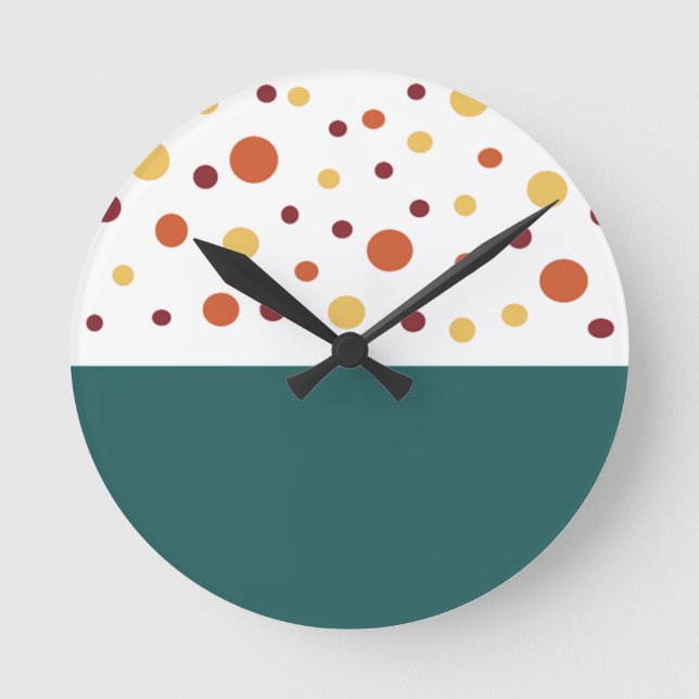 Same Fizz Different Soda Round Clock (Front)