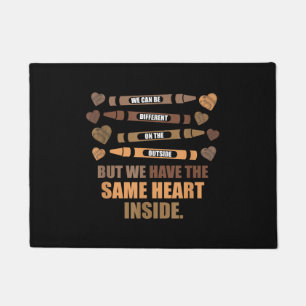 Same Heart Black History Month African American Doormat