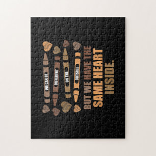 Same Heart Black History Month African American Jigsaw Puzzle