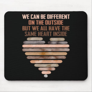 Same Heart Black History Month African American Me Mouse Pad